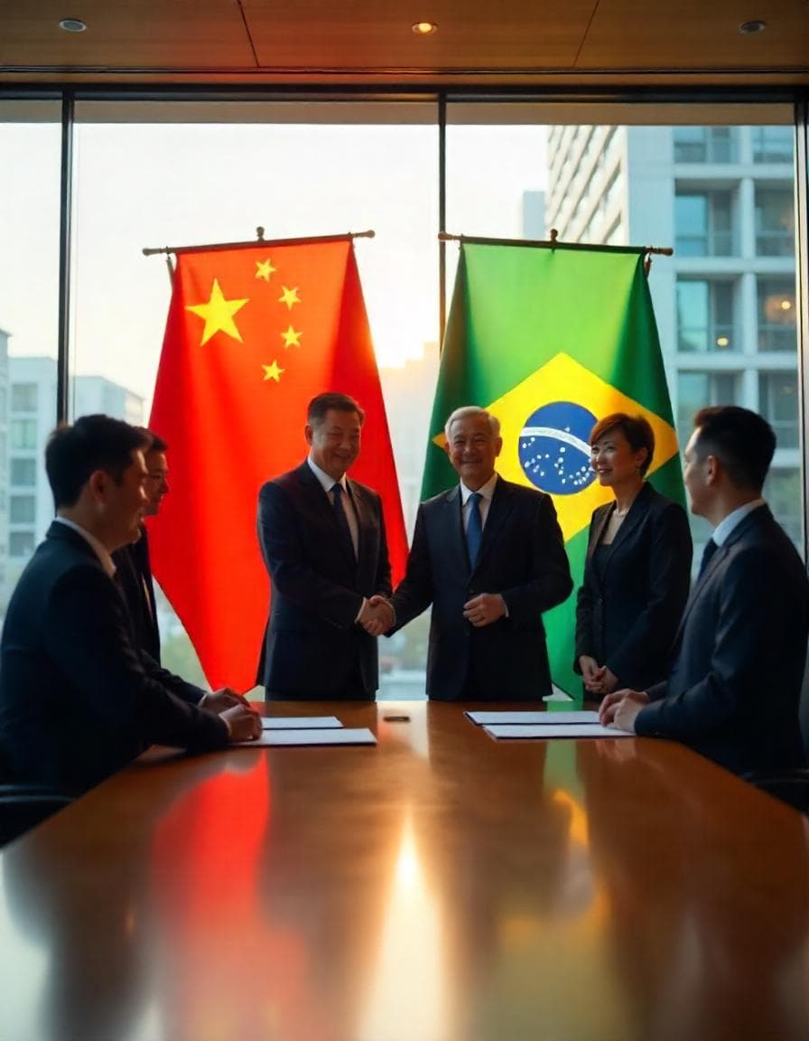 China e Brasil fortalecem parceria com Investimento de R$ 27 Bi em combustível sustentável